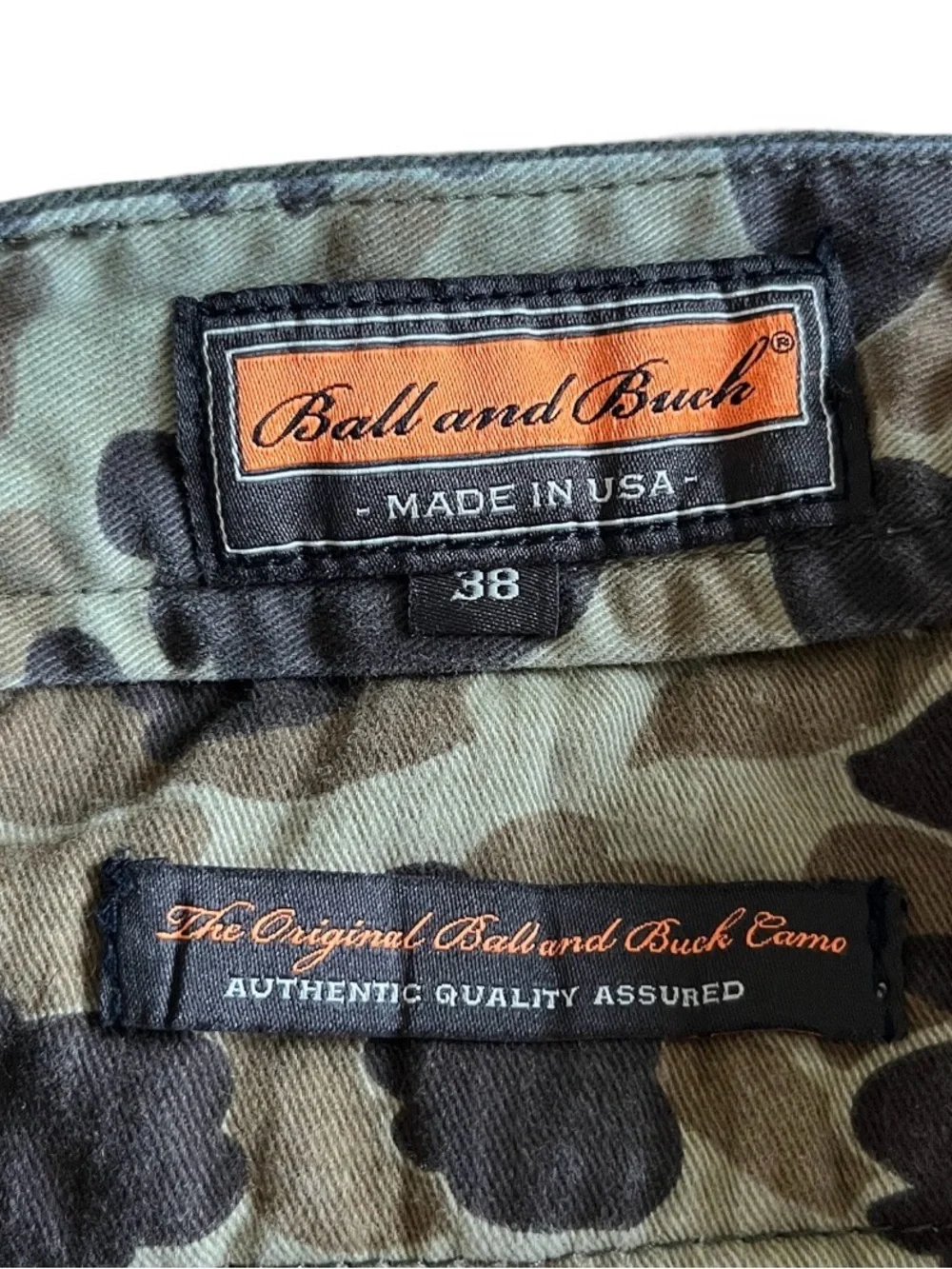 Ball And Buck The 6 Point Pant Chino Hunting Green Men’s 38x32 USA Outdoor - Picture 4 of 9